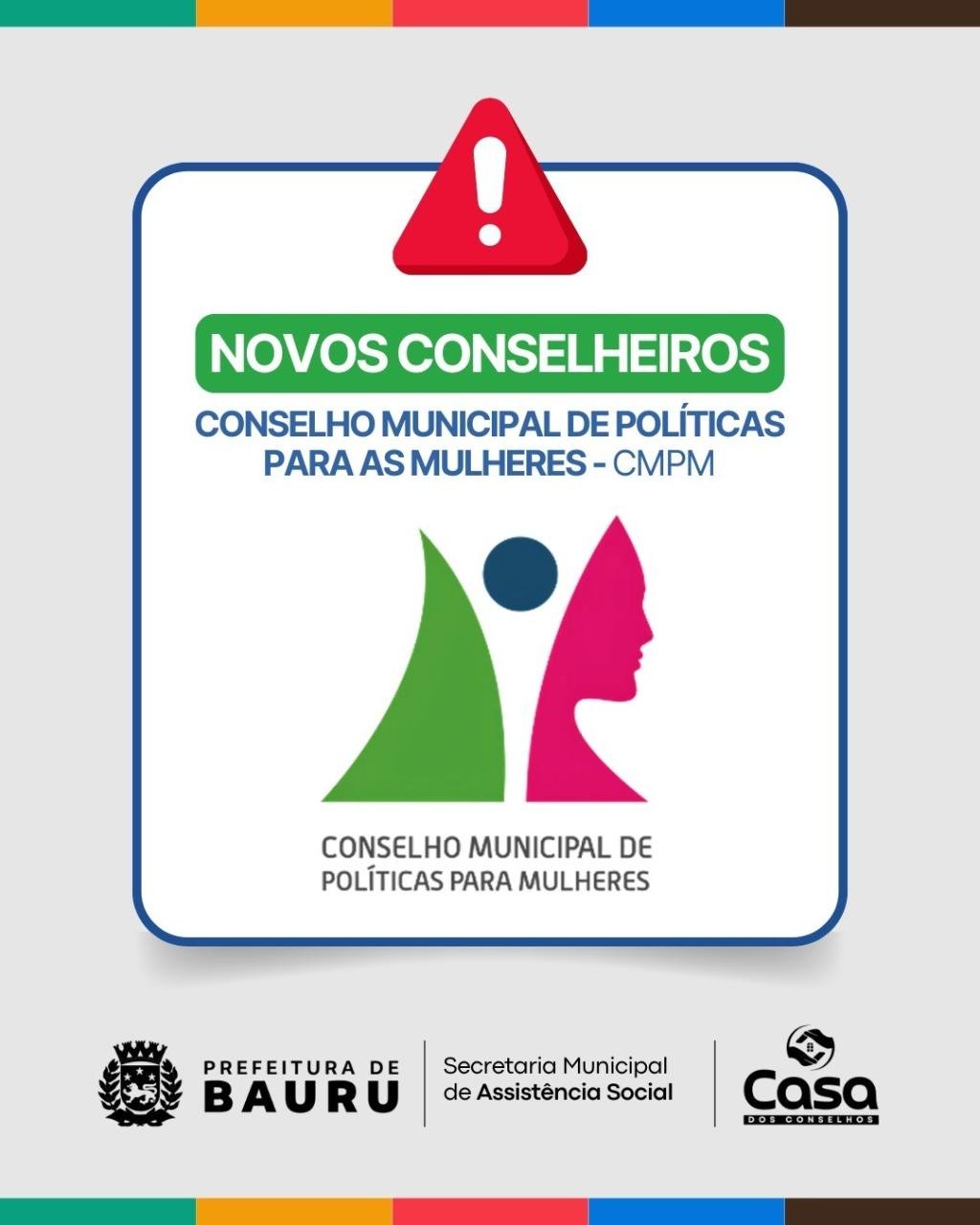 Conselho Municipal de Políticas para as Mulheres em Bauru abre inscrições para sociedade civil (2025-2027)
