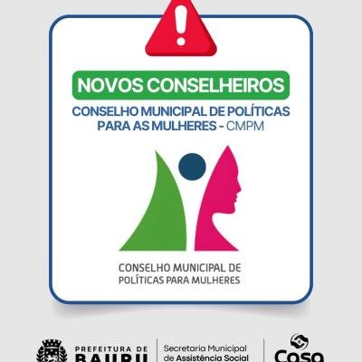 Conselho Municipal de Políticas para as Mulheres em Bauru abre inscrições para sociedade civil (2025-2027)