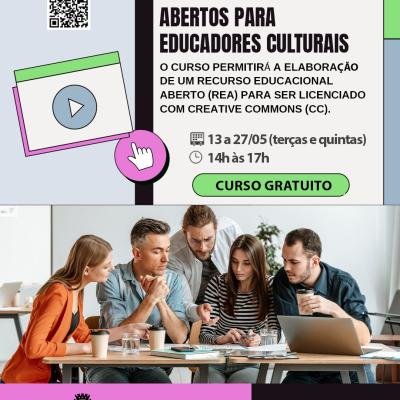 Curso de Recursos Educacionais Abertos para Educadores Culturais no CIT Bauru: Inscrições Abertas