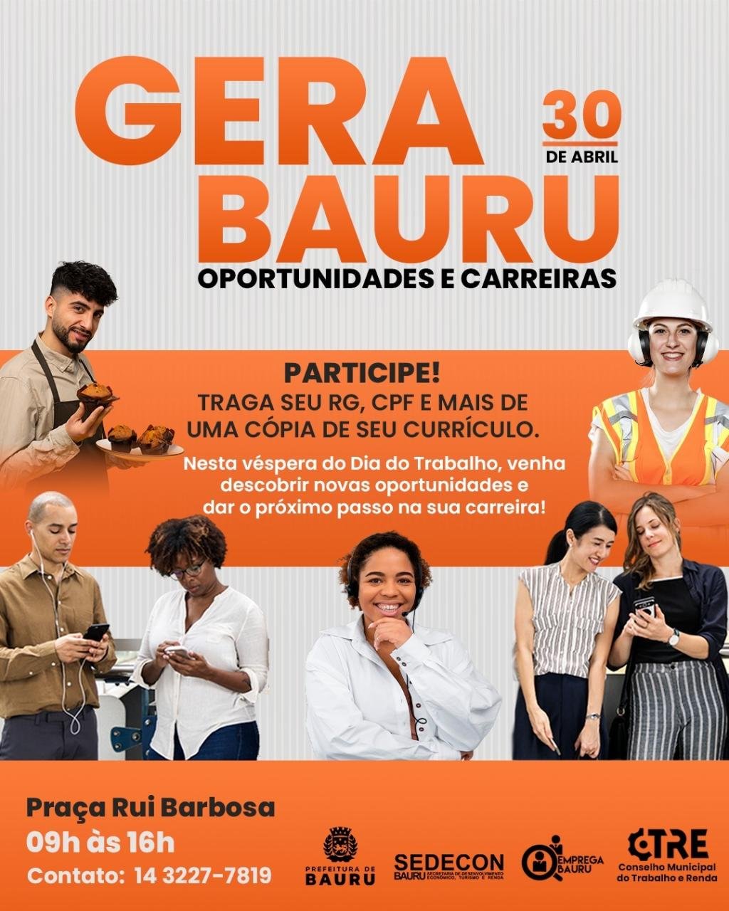Gera Bauru 2024: Feira de Empregos Oferece Mais de 2.700 Vagas Nesta Quarta (30)