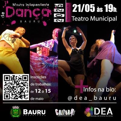 Mostra Independente de Dança 2025: Inscrições Abertas em Bauru