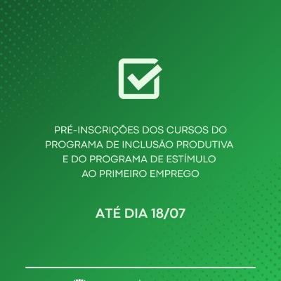 Bauru abre pré-inscrições para cursos gratuitos do PIP e PEP voltados à inclusão e primeiro emprego