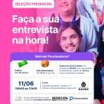 Sedecon Bauru e Paschoalotto realizam processo seletivo com vagas em atendimento nesta quarta-feira (11)