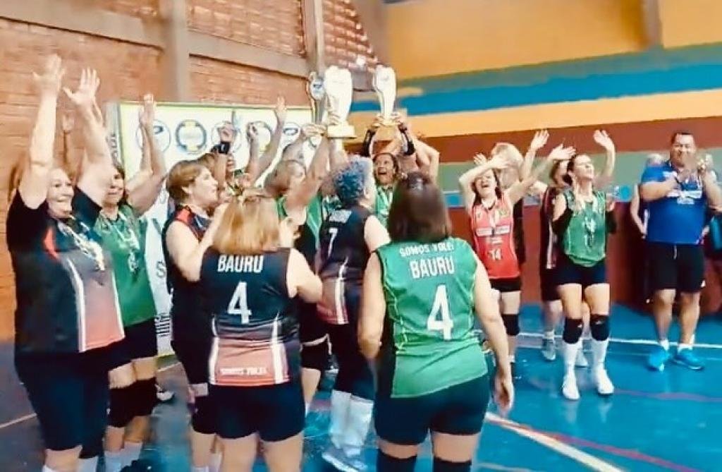 Final nacional do vôlei da melhor idade será disputada em dezembro