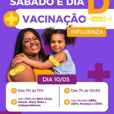 Dia D de Vacinação contra Influenza em Bauru: Confira Locais e Horários