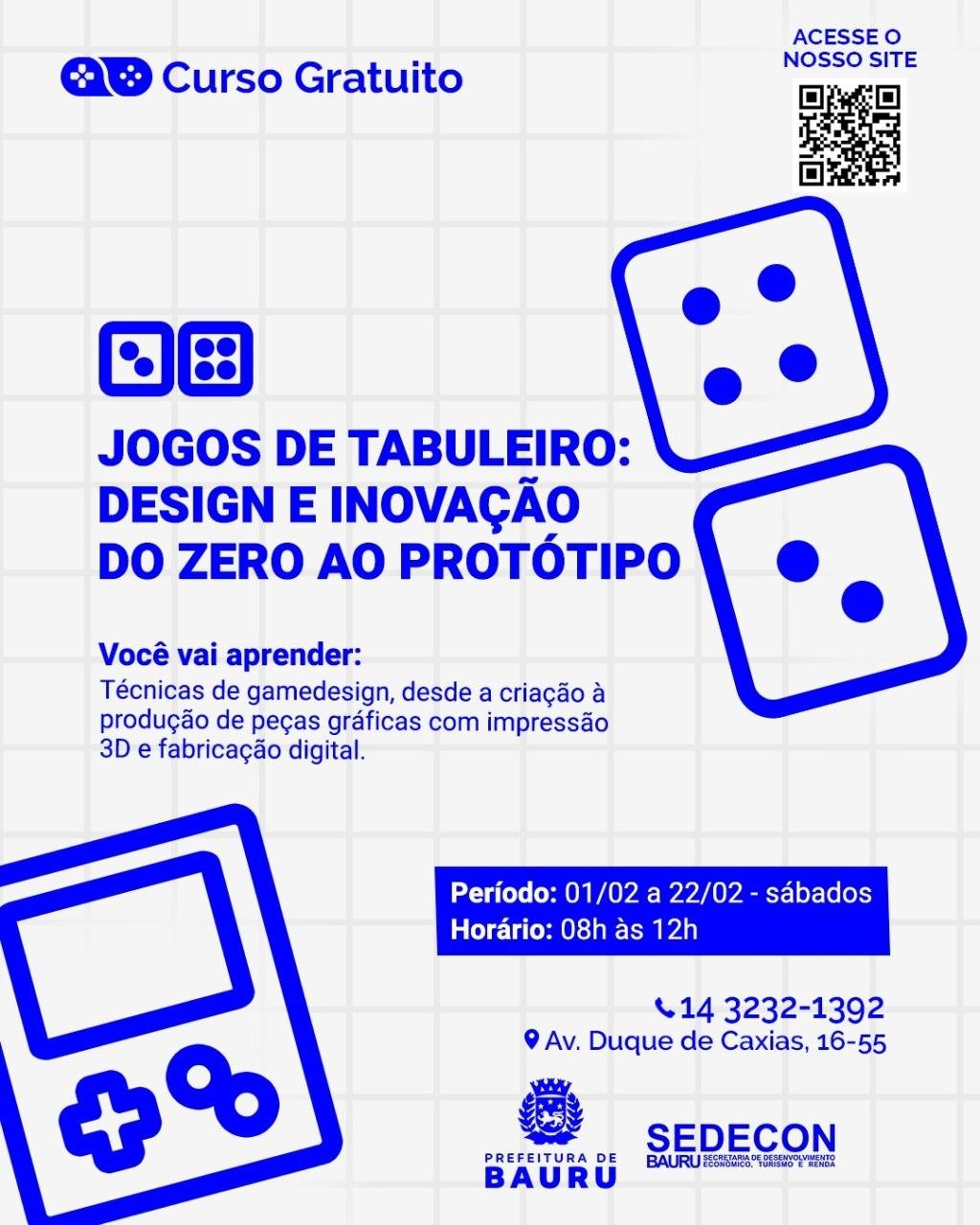 Curso ‘Jogos de Tabuleiro: Design e Inovação do Zero ao Protótipo’ está com inscrições abertas no CIT