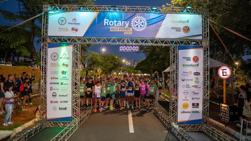 Semel deu apoio para a realização da Rotary Night Running