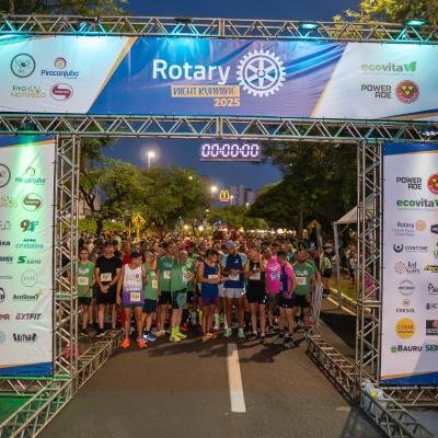 Semel deu apoio para a realização da Rotary Night Running