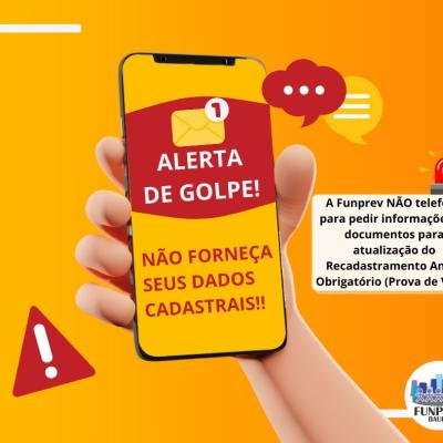 Funprev alerta para tentativa de golpe