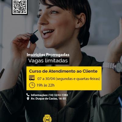 CIT segue com inscrições abertas para o curso ‘Atendimento ao Cliente’ em parceria com o Senac-Bauru