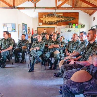 Zoológico Municipal de Bauru realiza treinamento e orientação técnica para a Polícia Militar Ambiental