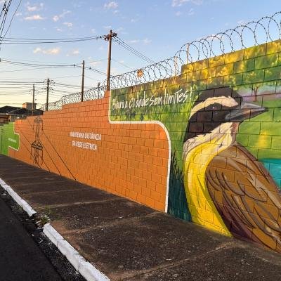 CPFL Paulista aposta em grafitagem de subestações para incentivar a segurança da população