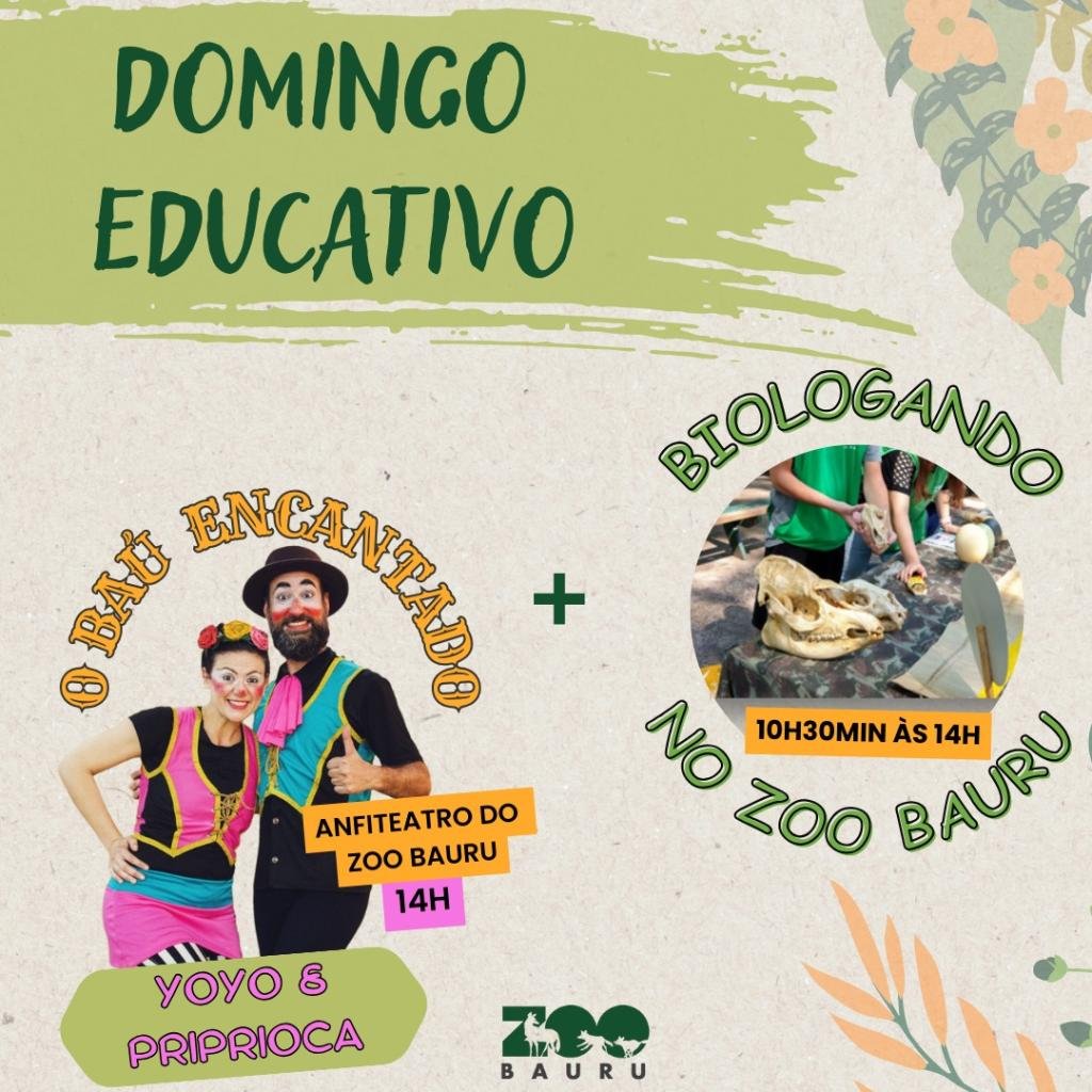 Programação Especial no Zoológico de Bauru Neste Domingo (27)